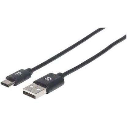 Picture of Manhattan 354929 USB-C Male to USB-A Male Cable, 6ft