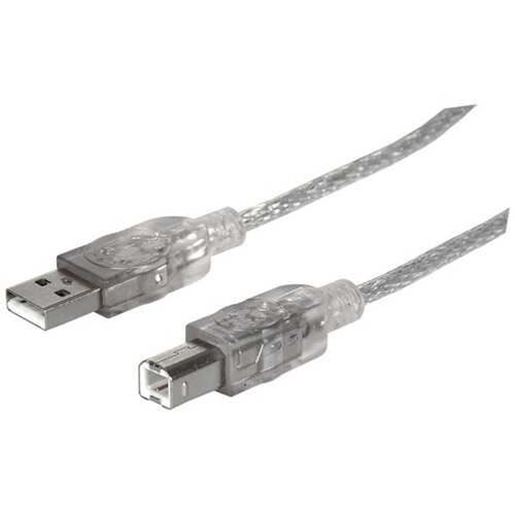 Picture of Manhattan 393836 A-Male to B-Male USB 2.0 Cable (15ft)