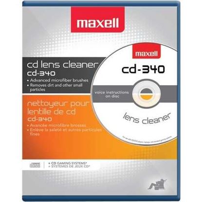 Picture of Maxell 190048 Maxlink Pro CD/DVD CD-340 Laser Lens Cleaner