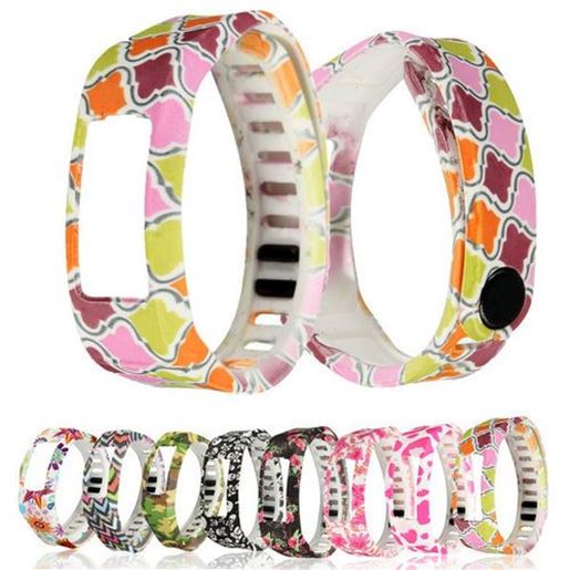 Picture of S/L Replacement Silicone Wrist Band Strap w/ Clasp For Garmin Vivofit 2 Bracelet