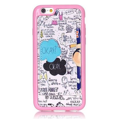 Picture of OK Figure Pattern Back Holder Case For iPhone 6 6s