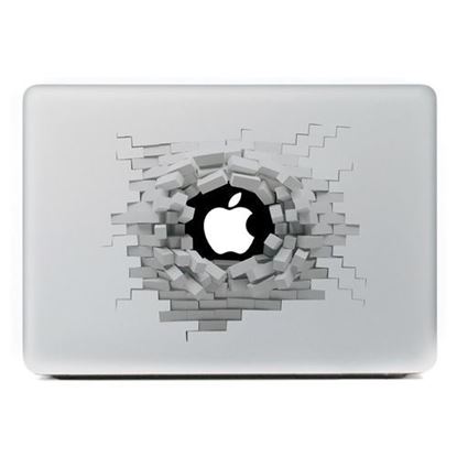 Picture of Removable 3D Effect Vinyl Decal Sticker Skin For Macbook 13 Inch