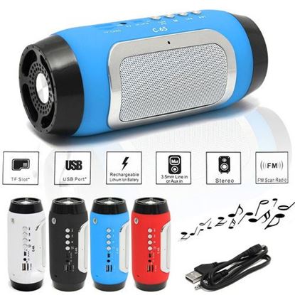 Picture of Portable Mini Wireless Stereo bluetooth Speaker For iPhone Tablet PC