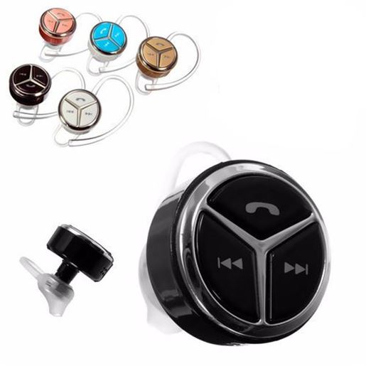 Picture of Mini Wireless bluetooth In-Ear Headset Voice Prompt Earphone Stereo Headphone For Iphone Samsung HTC Xiaomi