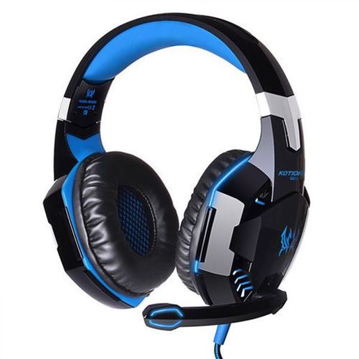 Picture of KOTION EACH Over Ear Stereo Bass Gaming Headphone Headset Headbrand with Mic LED for PC XBOX PS4