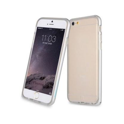 Picture of BASEUS Ultra Slim Alloy Bumper Frame TPU Back Case Hippocampus Buckle For iPhone 6 6 Plus