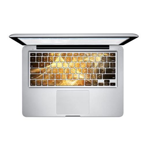 Picture of PAG Flowing Dazzling Cloud PVC Keyboard Bubble Free Self-adhesive Decal For Macbook Pro 13 15 Inch