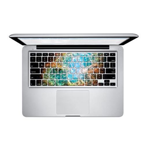 Picture of PAG The Night Blue Light PVC Keyboard Bubble Free Self-adhesive Decal For Macbook Pro 13 15 Inch