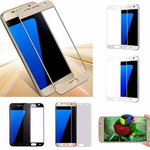 Picture of Full Curved HD 3D Tempered Glass Screen Protector Film For Samsung Galaxy S7