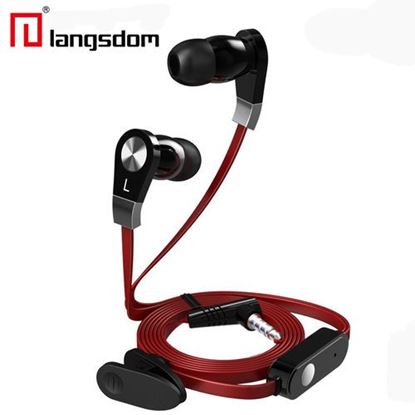 Picture of Langdom JM02 Super Bass Sound 3.5mm In-ear Earphone With Mic Remote Control for Android IOS Phones