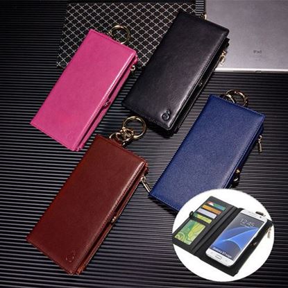 Picture of Removable PU Leather Wallet Case For Samsung Galaxy S7 Edge