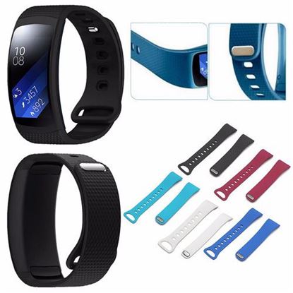 Picture of Ajustable Silicone Replacement Watch Strap Band for Samsung Gear Fit 2