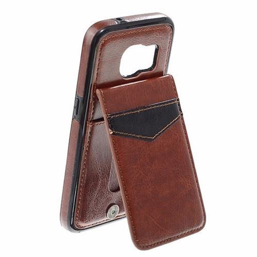 Picture of Universal Multifunction PU Leather Magnetic Buckle Phone Case Card Holder for Samsung Galaxy S7 Edge