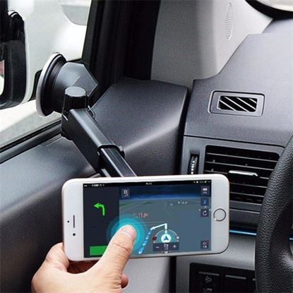 Picture of Bakeey?â€ž? ATL-3 2 in 1 Magnetic Phone Stand Sucker Car Air Outlet Holder for iPhone Samsung