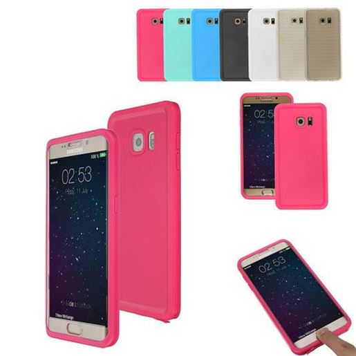 Picture of Genuine Waterproof Shockproof Dustproof Touch Screen TPU Case Cover For Samsung S6 Edge Plus