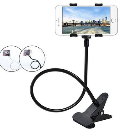 Picture of Universal Flexible Long Arm Cell Phone Clip Holder Lazy Bracket for iPhone Xiaomi Smartphone