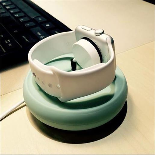 Picture of Portable Bright Stone Charging Dock Stand Mount Holder Cable Organizer For Apple Watch iwatch