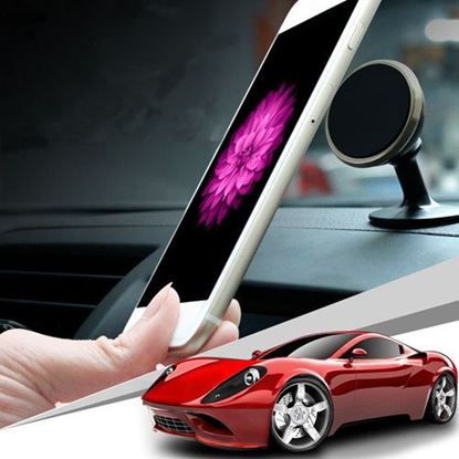 Picture of Universal Magnetic 360 Degree Rotation Car Air Vent Phone Holder Stand for Samsung iPhone X