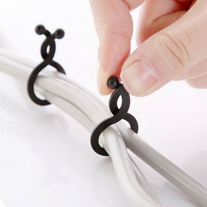 Picture of 30PCS Small Size Cable Organizer Tie-line Management Protetor Wire Bobbin Winder Random Color