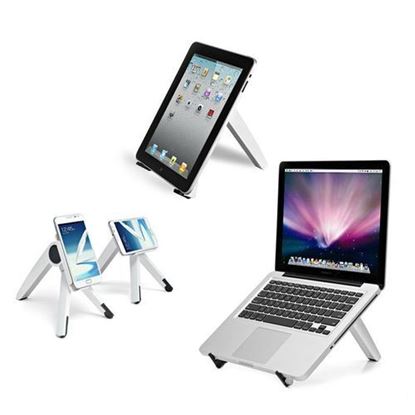 Picture of Universal Rotatable Stand Holder For Iphone Samsung Smartphone 3"-6" iPad Tablet 7"-10" Laptop Under 14"