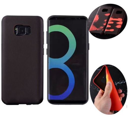 Picture of Physical Thermal Sensor Discoloration Soft TPU Anti Knock Back Cover Case for Samsung Galaxy S8 Plus