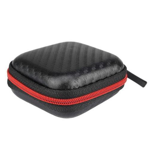 Picture of Mini Portable Storage Square Bag Box For Earphone Headphone Cable Charger