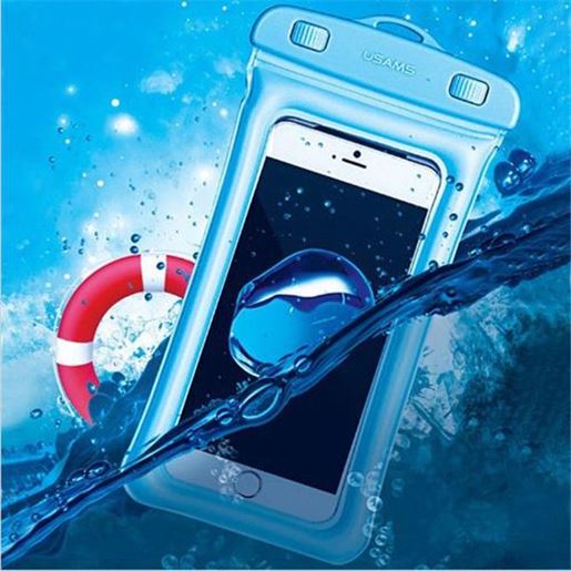 Picture of USAMS YD007 IPX8 Waterproof Touch Screen Gasbag Floating Phone Bag Shockproof Airbag Bumper Case