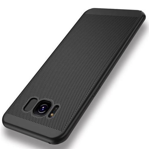 Picture of Mesh Dissipating Heat Anti Fingerprint Hard PC Case For Samsung Galaxy S8