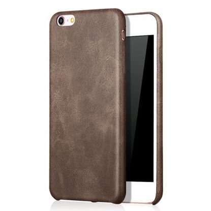 Picture of Bakeey?â€ž? Retro Soft PU Leather Ultra Thin Shockproof Case Back Cover For iPhone 6Plus 6sPlus 5.5 Inch