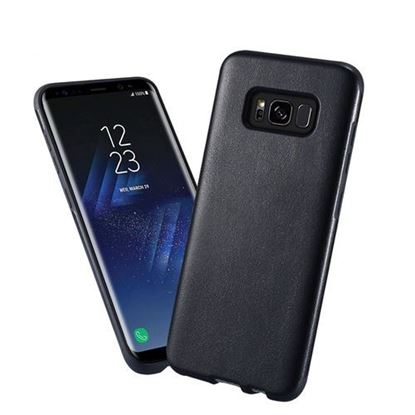 Picture of KISSCASE Hybrid Soft TPU + PU Leather Ultra Thin Cover Case for Samsung Galaxy S8 Plus