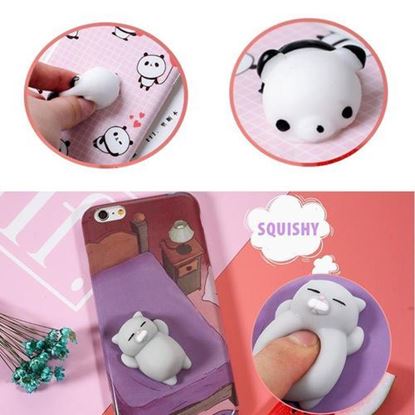 Picture of Bakeey?â€ž? Cartoon 3D Squishy Squeeze Slow Rising Cat Panda Soft TPU Case for iPhone 6 6s& 6Plus 6sPlus