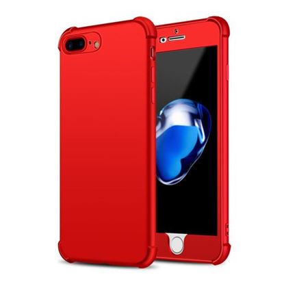 Picture of Bakeey?â€ž? 2 in 1 360?Â° Full Body Hybrid Front PC + Back Soft TPU Gasbag Case for iPhone 7 Plus 5.5 Inch