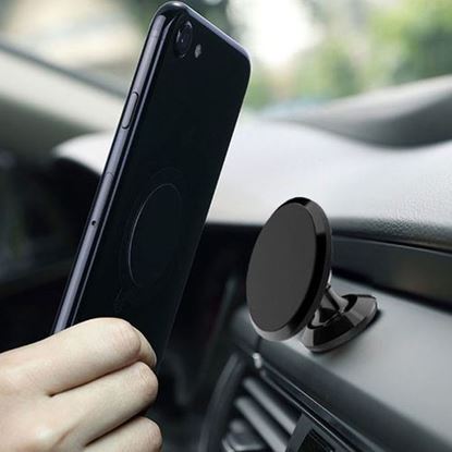 Picture of Universal Air Vent Metal Magnetic Car Mount Holder for Iphone Samsung Gps Smartphone