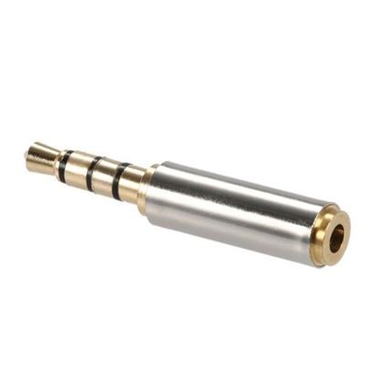 Image de 2.5mm female to 3.5mm Male Plated  Audio Headphone Jack Adapter Converter