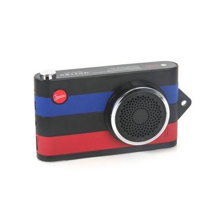 Picture of F4 Camera Style 4000mAh AUX-in Hands Free Call Emergency Powerbank Remote Shutter bluetooth Speaker