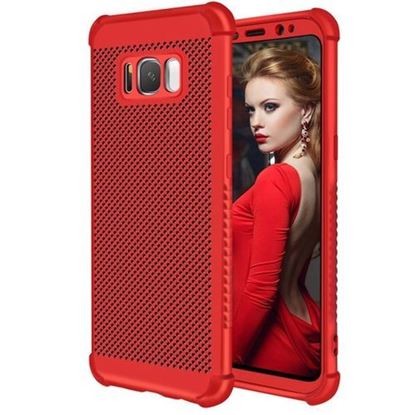 Picture of Air Cushion Corners Mesh Heat Dissipation Front & Back Cover TPU Case For Samsung Galaxy S8