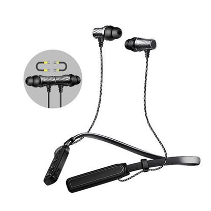 Picture of Caldecott BTKDK05 Magnetic Adsorption Voice Prompt Neckband bluetooth Earphone