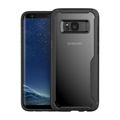 Picture of Bakeey?â€ž? Shockproof Transparent Acrylic Soft Silicone Case for Samsung Galaxy S8 Plus