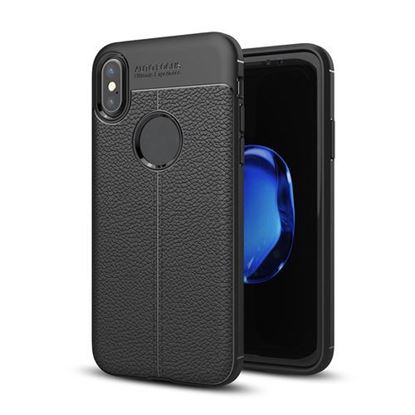 Picture of Bakeey?â€ž? Anti Fingerprint Soft TPU Litchi Leather Case Cover for iPhone X/7/8/7Plus/8Plus/6Plus/6sPlus