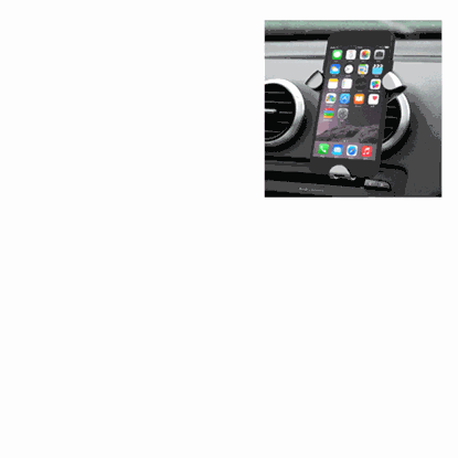 Picture of Bakeey?â€ž? Gravity Linkage Auto Lock Metal Car Air Vent Phone Holder Stand for Xiaomi Mobile Phone