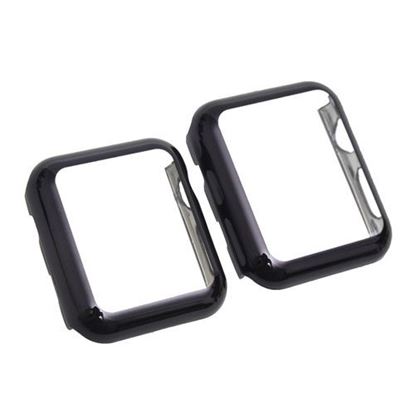 Picture of Black Plating PC Screen Protector Case for Apple Watch iWatch Series 2/1 38mm 42mm