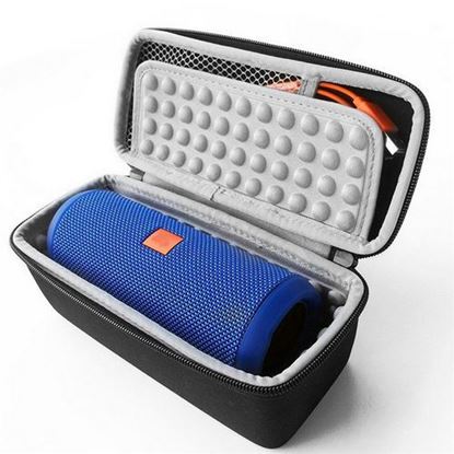 Picture of Portable EVA Storage Bag Shockproof Hard Case Zipper Cover for JBL Flip 1 2 3 4 bluetooth Speaker