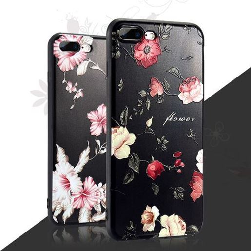 Picture of FLOVEME 3D Relief Printing Flower Soft TPU Case for iPhone 7/8 7Plus/8Plus