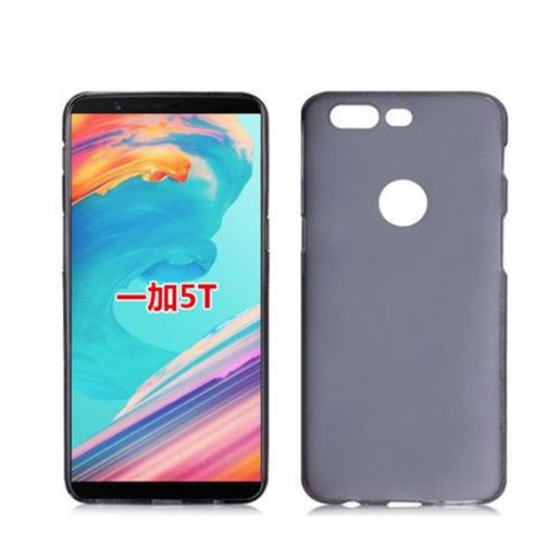 Picture of Ultra Thin Anti-Scratch Pudding TPU Soft Scrub Back Case For OnePlus 5T