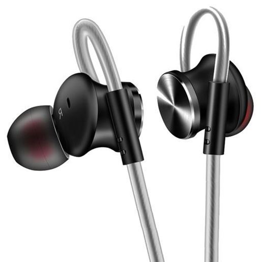 Picture of FONGE W3 In-ear Sport Magnetic Adsorption Wired Bass Earphone Headphone With Mic