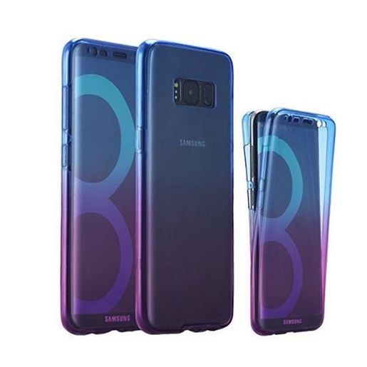 Picture of Gradient Color 360?Â° Full Protective TPU Case for Samsung Galaxy S8 Plus