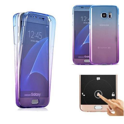 Picture of Gradient Color 360?Â° Full Protective TPU Case for Samsung Galaxy S6