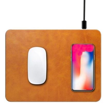 Picture of Qi Wireless Charger Fast Charging Mouse Pad For Samsung Galaxy Note 8/S8/S8 Plus/iPhone X/iPhone 8 Plus/8