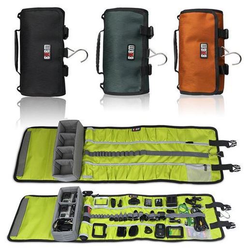 Picture of BUBM Outdoor Water-proof Large Capacity Roll Belt Storage Bag Earphone Cable GoPro Collection Case