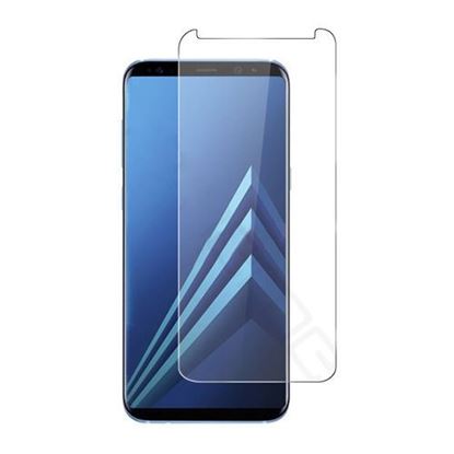 Picture of Curved Edge Tempered Glass Phone Screen Protector for Samsung Galaxy A8 2018